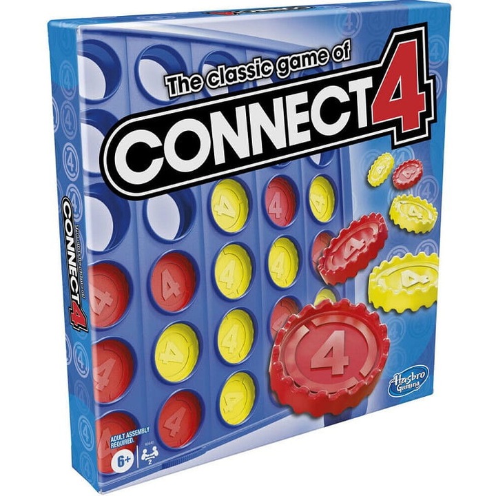 Joc de puzzle, Connect 4, Hasbro, + 6 ani