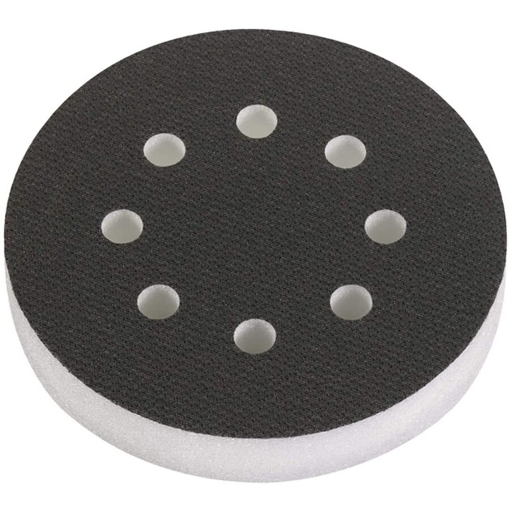 Adaptor disc de slefuit, 125 mm, 8 gauri