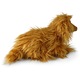 Плюшена играчка, Rappa, афганска хрътка, 32 см, екологична