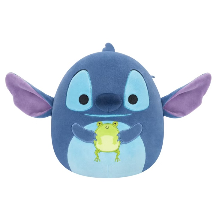 Squishmallows plüssjáték, Stitch, 25 cm, 3 évesnél idősebb gyermekek számára