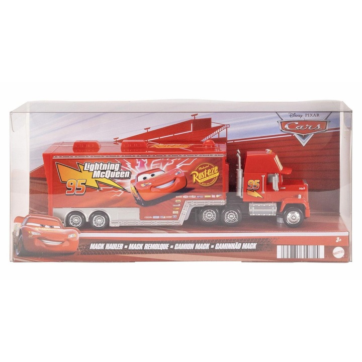 Masinuta Mack Hauler Maniek, Mattel, 3 ani+, multicolor