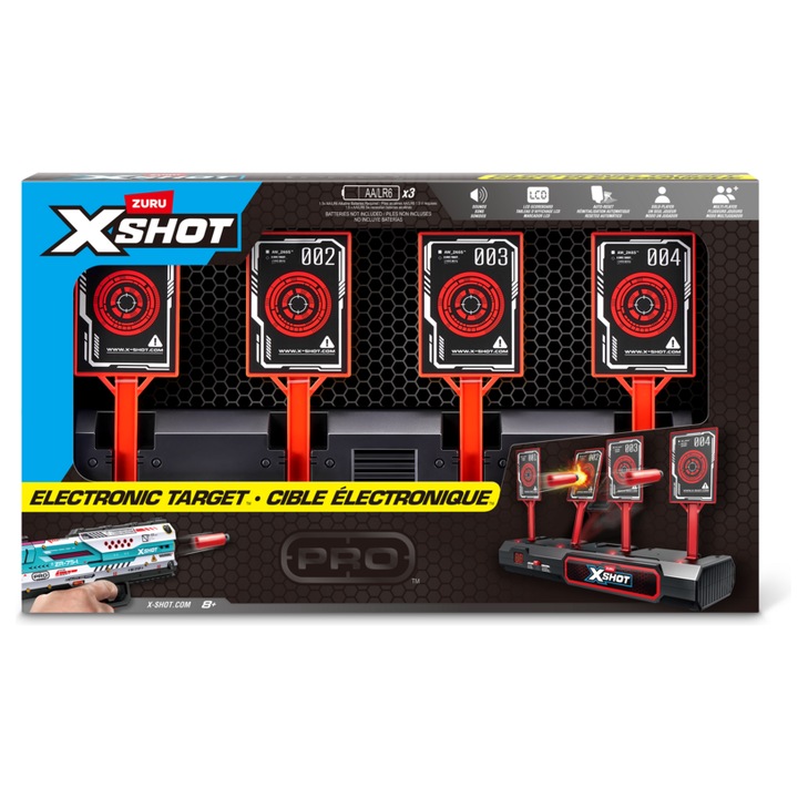 XShot Interactiv, tinta electronica, 36829, 8+, dimensiuni ambalaj: x cm