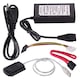Adaptor hard disk USB 2.0 la ATA/IDE/SATA/unitati CD/DVD, Zola, 480 Mbps, viteza de scriere CDR 52x, DVDR 20x, compatibil unitati 2.5” si 3.5”, LED-uri integrate