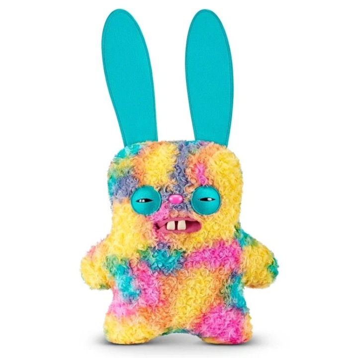 Jucărie de plus Zuru Fuggler Bigg Fugg, Iepure Nebun, multicolor, 50 cm