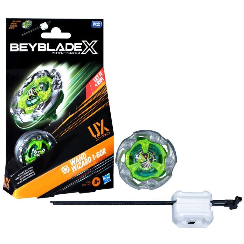 バドワイザー Titirez Beyblade X, Wand Wizard 1-60R, Hasbro, 20x12x4cm, pentru