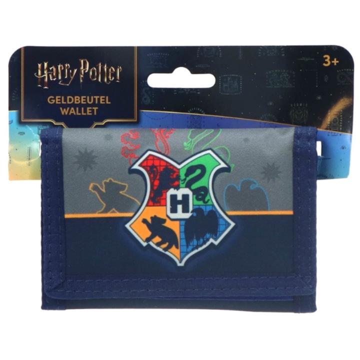 Harry Potter pénztárca, Undercover, gránát, 8,5x13,5cm, 13x25cm