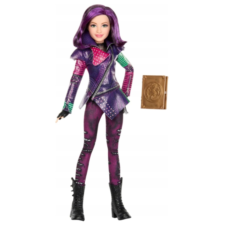 Disney Descendants Mal baba, Hasbro, 30 cm, finom részletek, többszínű