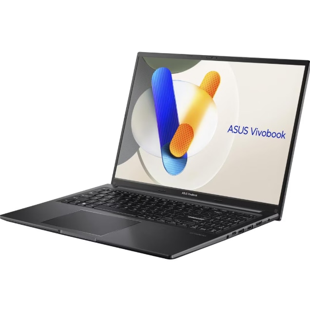 Laptop ASUS Vivobook 16 X1605VA cu procesor Intel® Core™ i9-13900H pana la 5.4 GHz, 16'' WUXGA, IPS, 40 GB DDR4 RAM, 2 TB SSD, Intel Iris Xᵉ Graphics, Windows 11 Pro, Indie Black