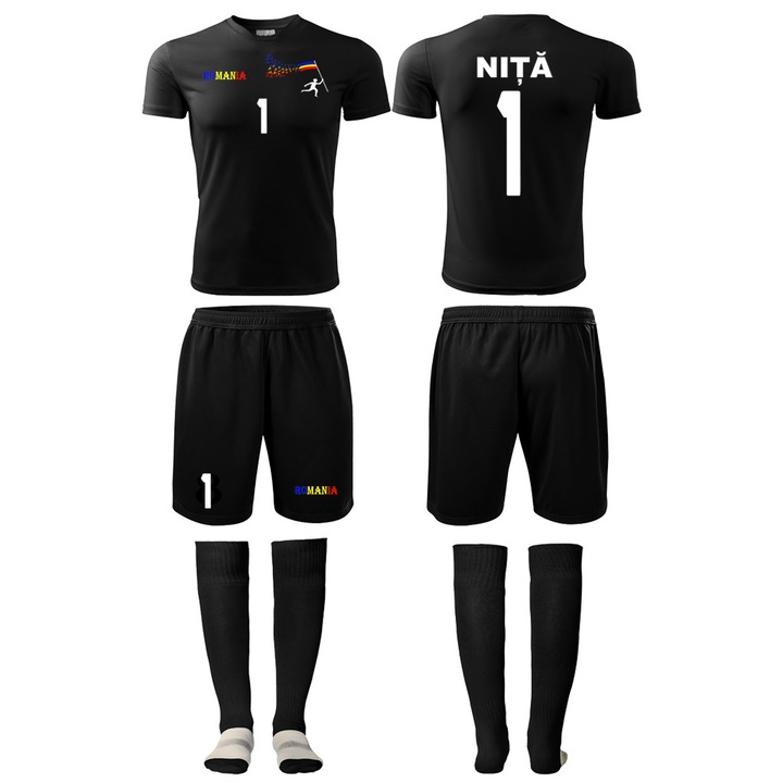 Echipament Portar Copii Nita, Negru, Negru