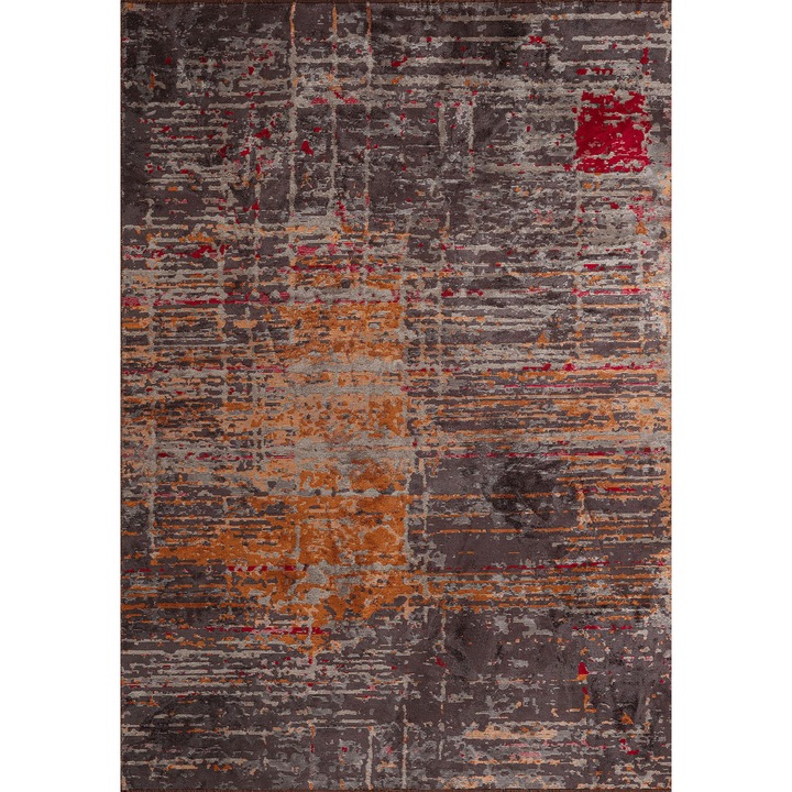 Covoare Marquise, Rug Couture, 2600g/m², 7mm grosime, culoare cafea, 160x230cm