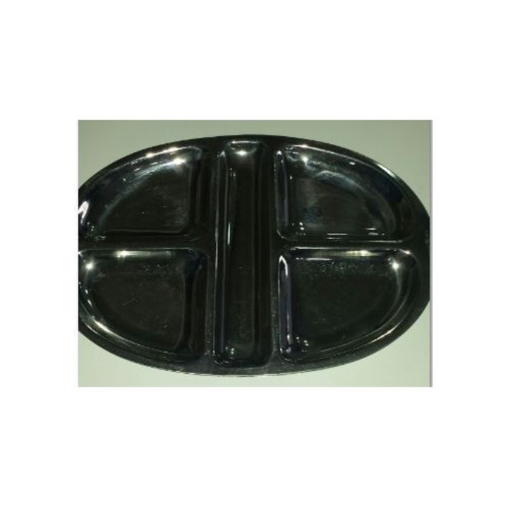 Tava inox autoservire compartimentata
