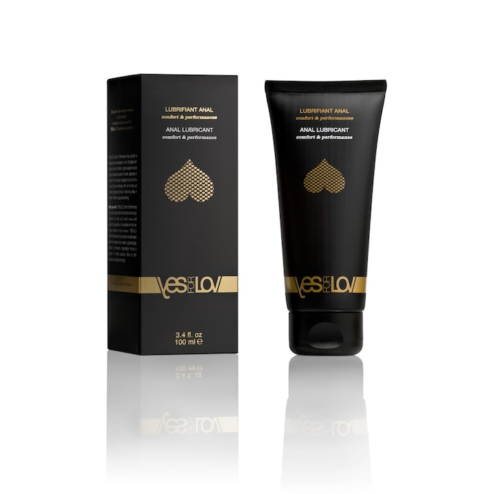 YESforLOV Comfort & Performance anál síkosító, 100 ml, nem ragad, természetes formula