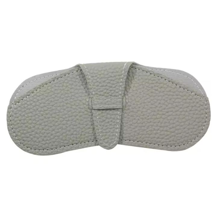 Toc pentru Ochelari Neo™ din Piele, Design Portabil, fara Snur, 17x8x1cm, Verde
