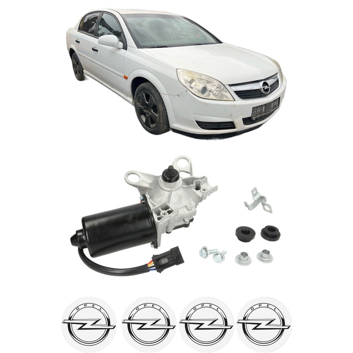 Motor Stergator Fata OPEL VECTRA C (Z02) din 2002-2009, auto, 4x Stickere auto cu OPEL