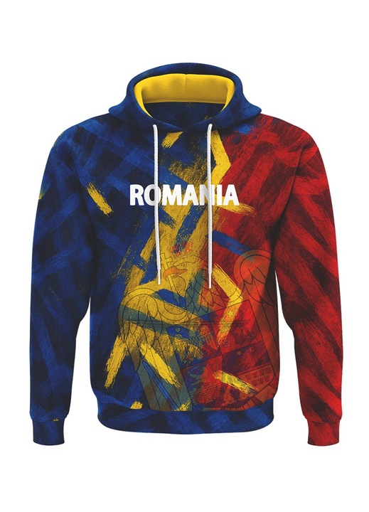 Hanorac barbati Romania 2.5.6 maneca lunga, multicolor