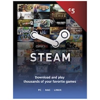 Cod Steam Wallet 5 Euro (Cd Key)