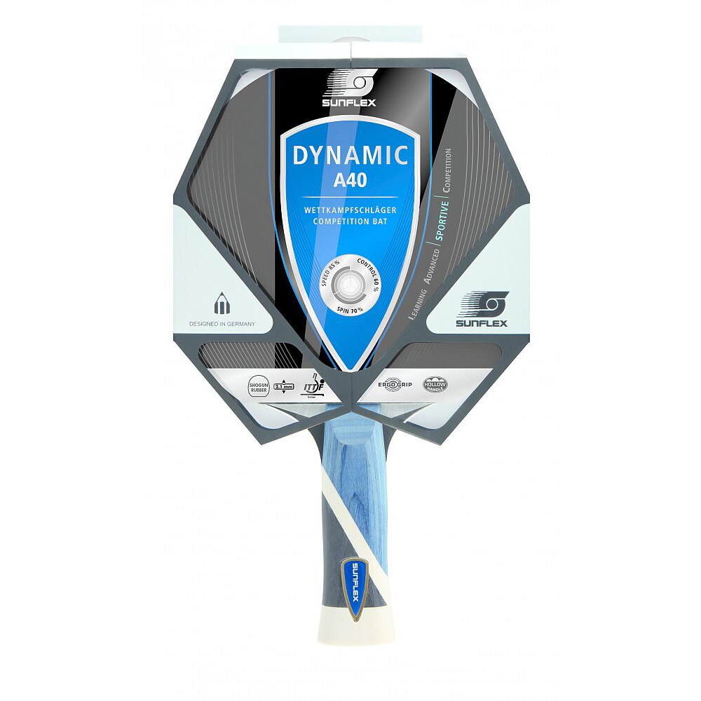 Sunflex Badminton Racket Dynamic Paleta tenis de masa Sunflex, Dynamic A40 - eMAG.ro