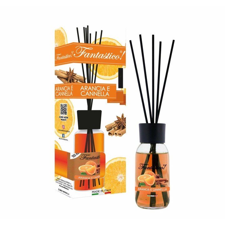 FANTASTICO illatosító, narancs és fahéj, 125ml