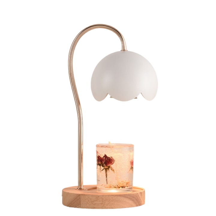 Lampa electrica pentru topit si incalzire lumanari parfumate, intensitate reglabila, comutator inteligent, design elegant