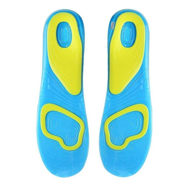 Branturi ortopedice, EDAR, silicon cu gel, marime 38-42, set 2 bucati, pentru pantofi fara toc, confortabil