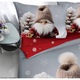 Lenjerie de Pat, Bumbac Satinat, 1 Persoana, 4 Piese, Gnom, 155x220cm, Multicolor