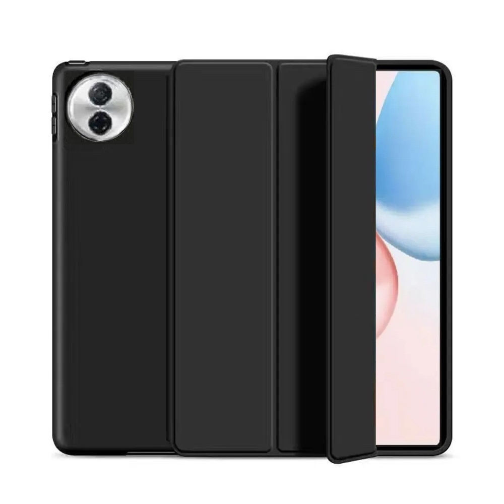 Husa Ultra Slim pentru Honor Pad 10, 12.1" (2025) - Silicon TPU, Smart Cover - Neagra