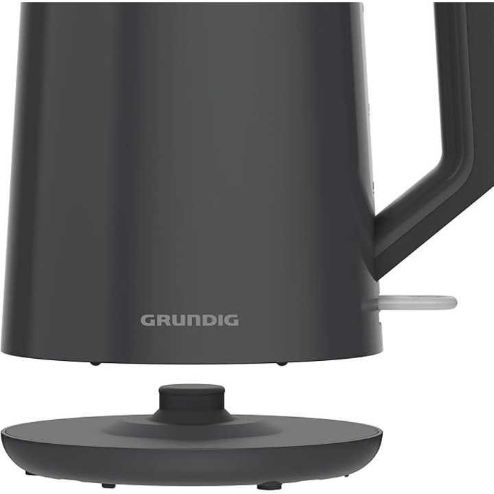 Fierbător Grundig WK 5320, 2200 W, 1.7 L, gri/teracotă