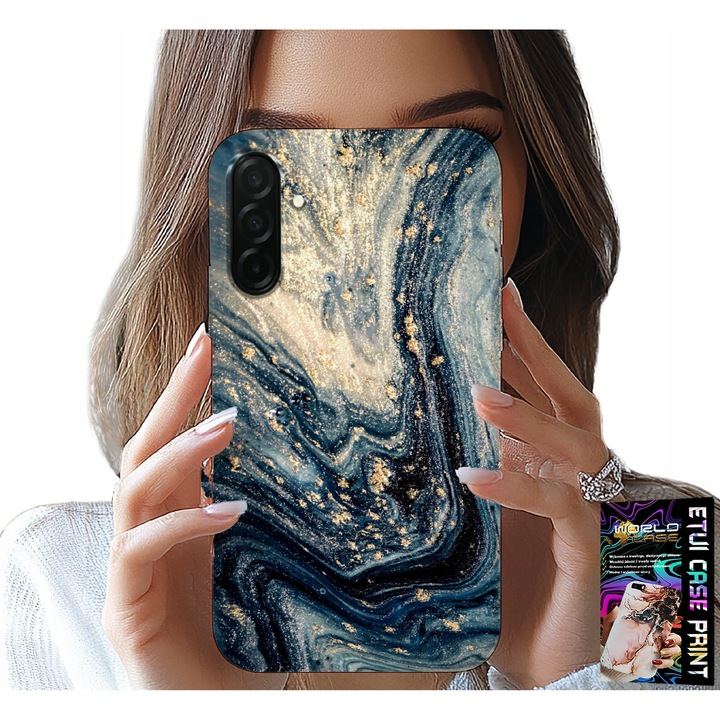 Tok Samsung Galaxy A36 5G-hez, World Case, szilikon, elegáns minta
