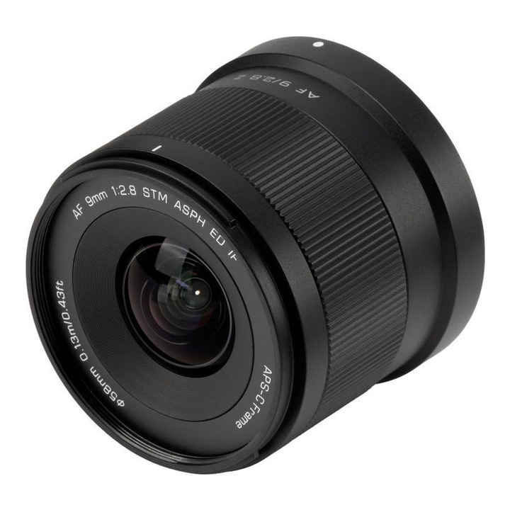 Obiectiv Viltrox AF 20mm f/2.8, autofocus, negru, distanță minimă de focalizare 19cm