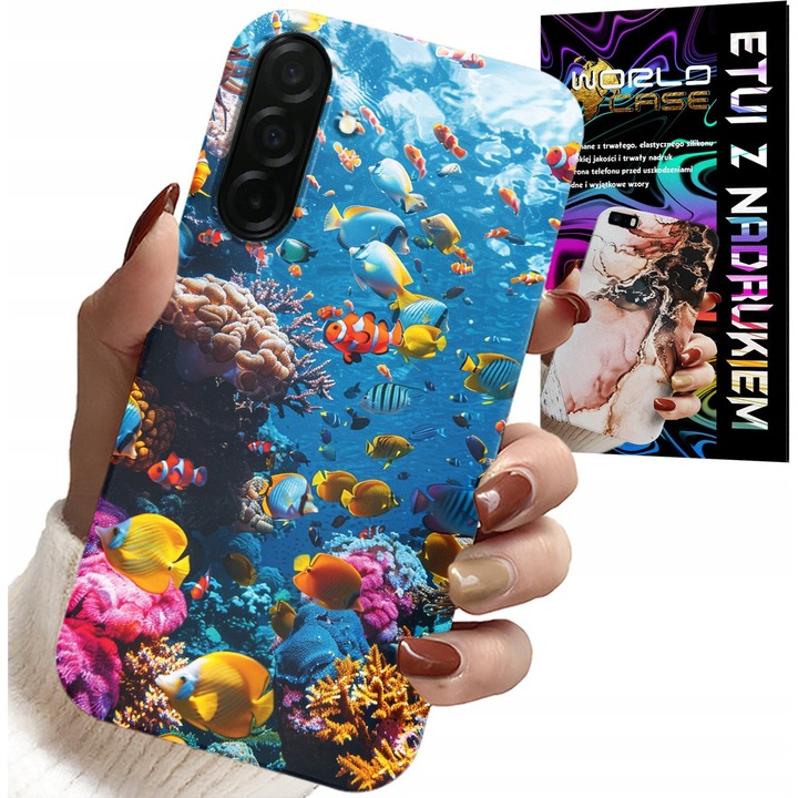 Samsung Galaxy A56 5G tok, World Case, víz alatti, többszínű, szilikon