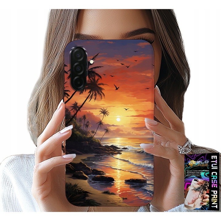 Telefontok, World Case, Samsung Galaxy A26 5G, szilikon, színes nyomtatás, személyre szabott készlet