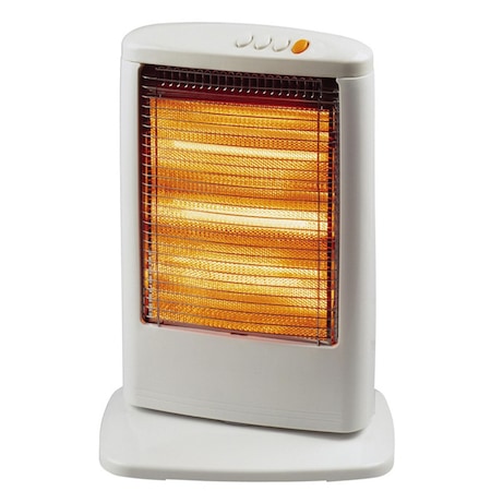 Radiator cu halogen si baleiere Hyundai HYH 120H, 3 trepte de putere -- 400w/800w/1200w, Alb