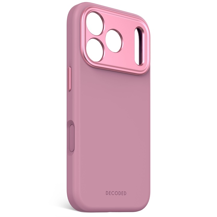 Husa din Silicon Antimicrobian DECODED pentru iPhone 17 Pro - Rosette