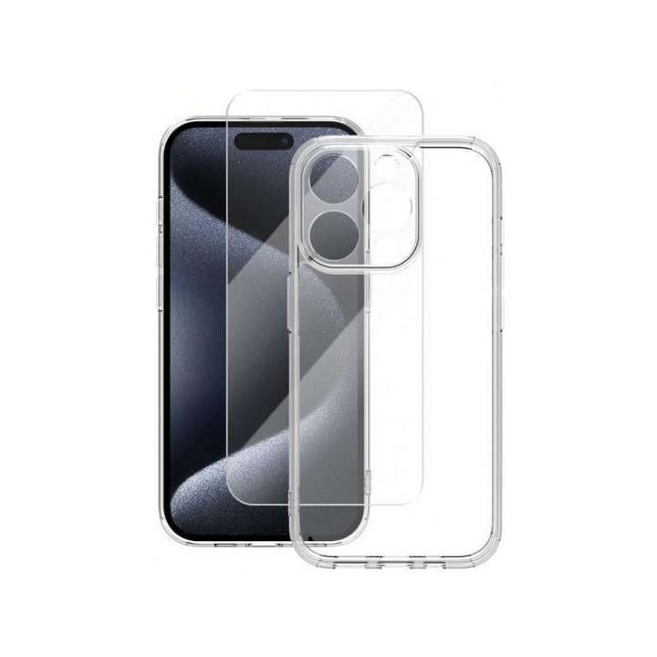 Husa MagSafe pentru Apple iPhone 16 Pro Max Vmax Premium Transparenta