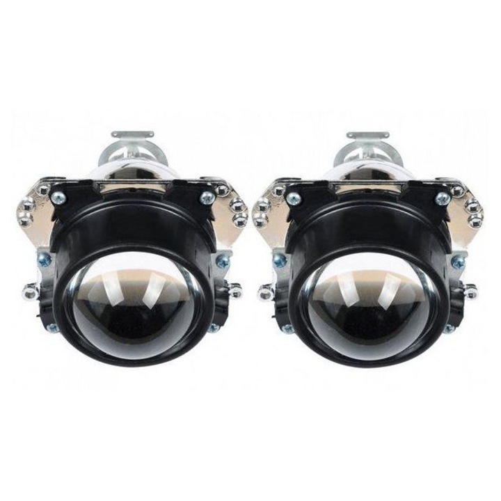 Kit Lupe Bi-Led Laser 2, 5″ Lumina Alb-Rece Exclusiv 24-36 Volti