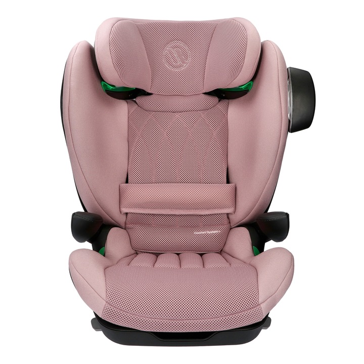 Scaun auto Avionaut MaxSpace AirFlow, 3 - 12 ani, ISOFIX integrat, R129/03, 15 – 36 kg, Roz