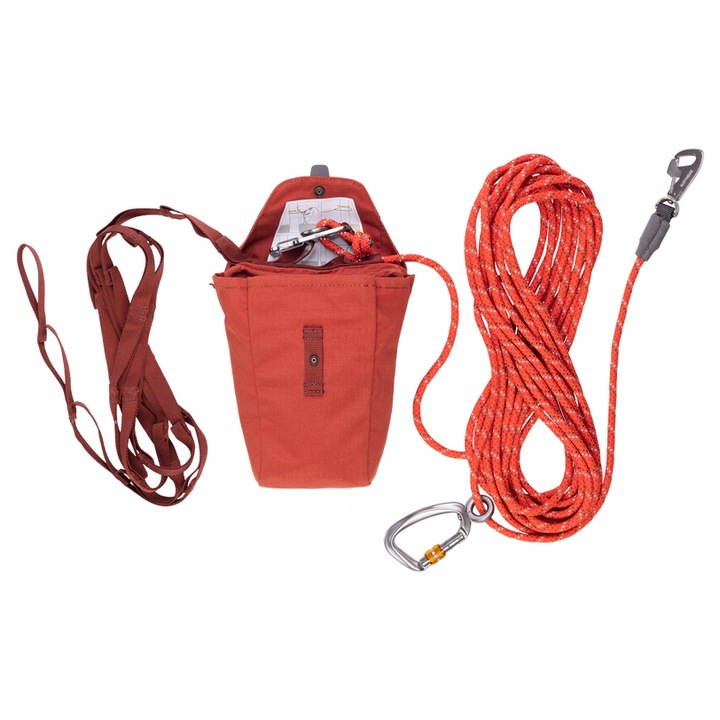 Lesa pentru caini - Knot-A-Hitch - Ruffwear - Red Clay