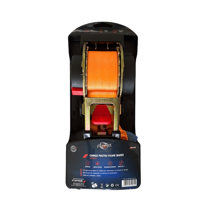 Chinga pentru fixare marfa cu clichet, automat, 500kg, 4m Carmax
