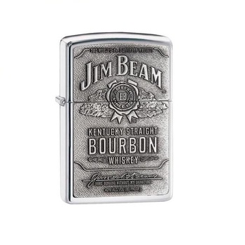 Bricheta Zippo Jim Beam High Polish Chrome Bricheta Zippo Jim Beam High Polish Chrome