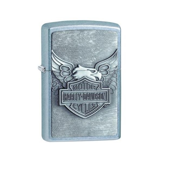 Bricheta Zippo Harley Davidson Iron Eagle Street Chrome