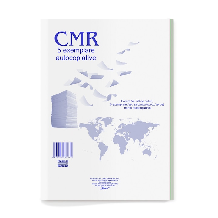 CMR 5 exemplare 50 seturi/carnet 250 file