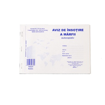 Aviz A5 3 EX. 150F Autocopiativ Aviz A5 3 EX. 150F Autocopiativ