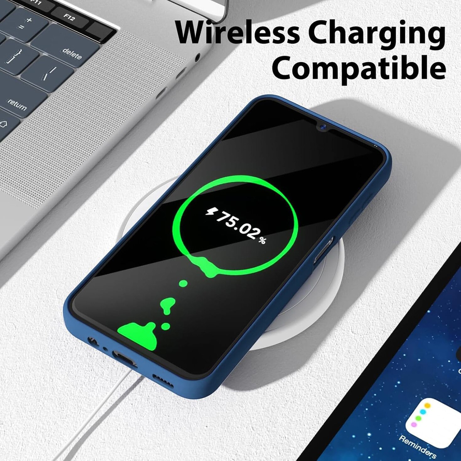 Carcasa pentru Google Pixel 9 Pro, Bumper din Cauciuc Lichid Siliconic, Cuseta, Ultra Subtire, Rezistenta la Socuri, Protectoare Antizgarieturi- albastru inchis