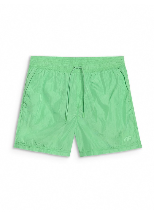 Pantaloni scurti barbati, 4F, casual, verde, bumbac