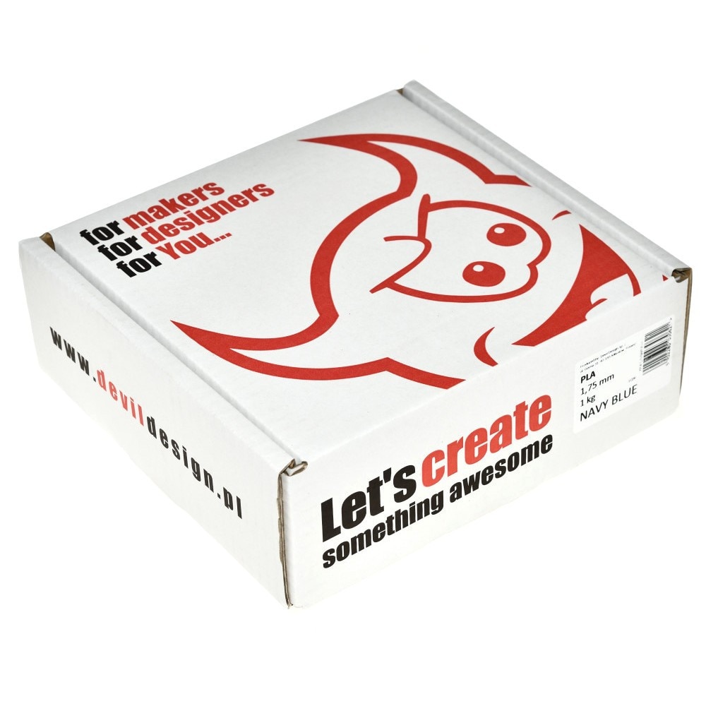 Filament: ABS+ albastra 1kg 235-255°C ±0,5% 1,75mm