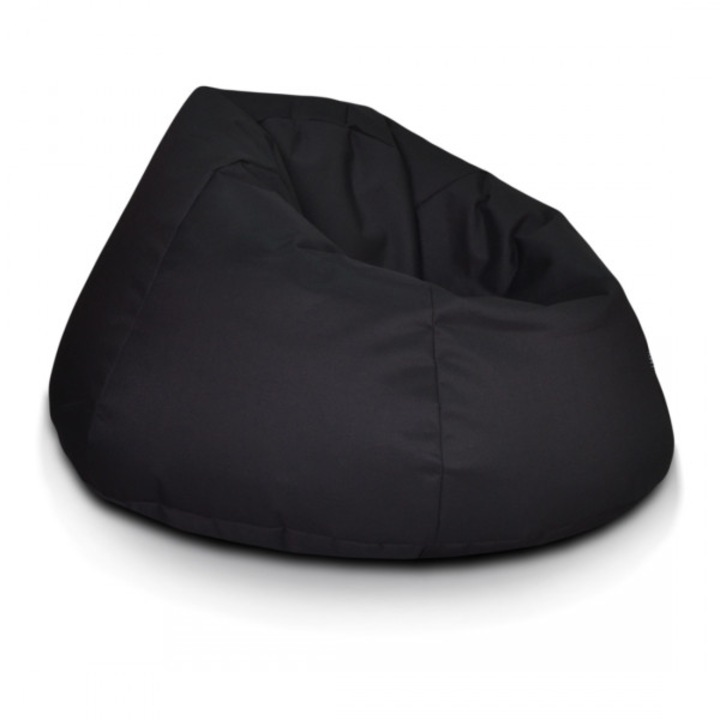 Fotoliu puf gigant Lazyboy Maxi, impermeabil, dehusabil, dirtproof, husa interioara, culoare negru