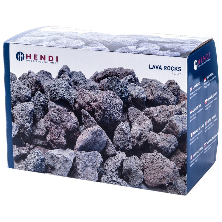Roca vulcanica fina Hendi, 3 kg