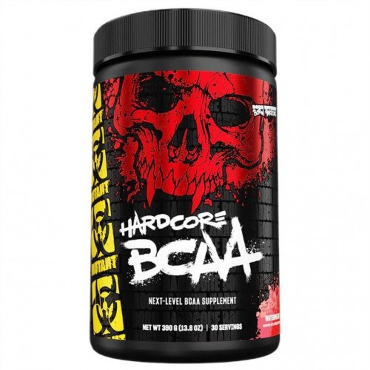 Supliment BCAA Hardcore Mutant, 390g, aroma Pepene, pentru femei