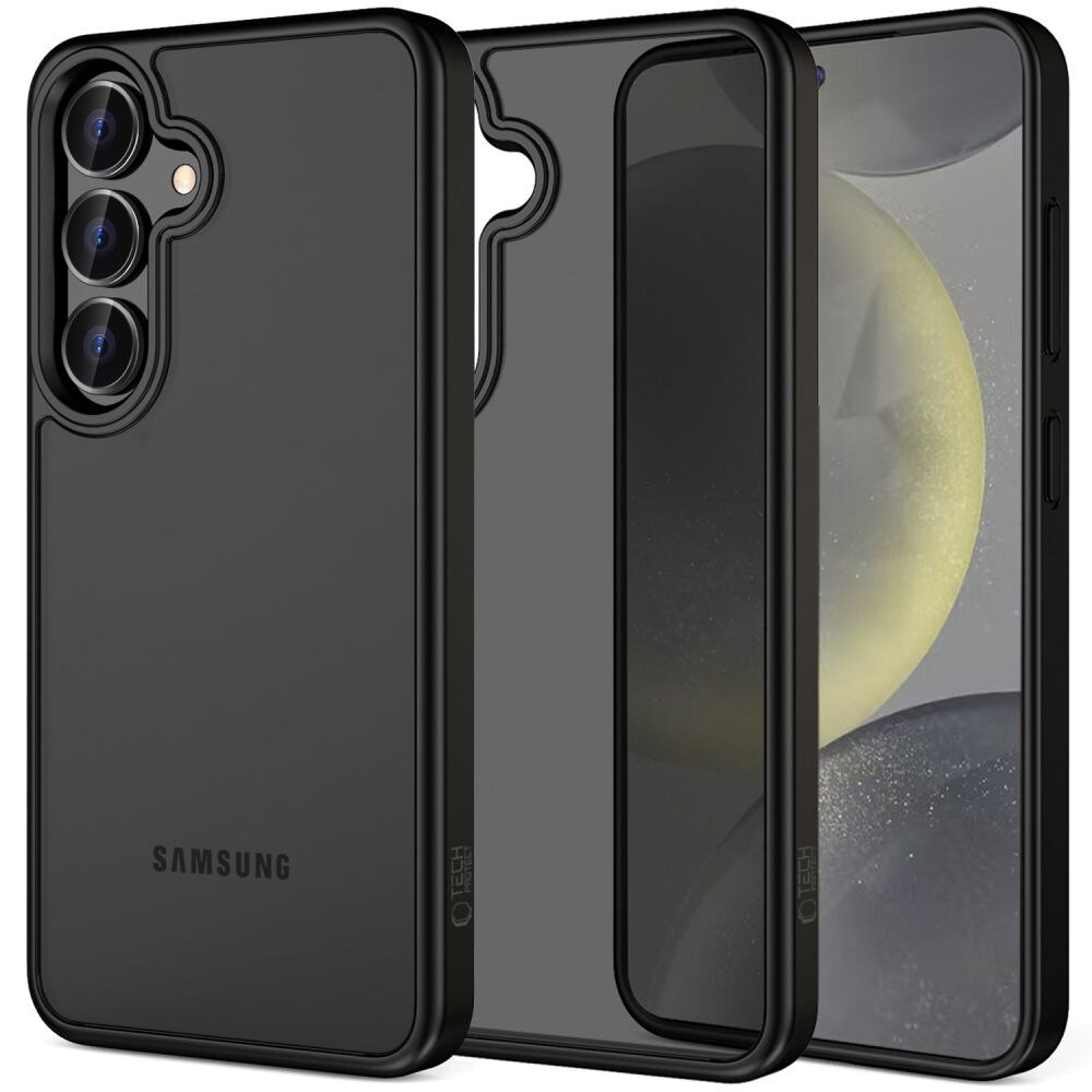 Carcasa Tech-Protect MagMat compatibila cu Samsung Galaxy S25 FE, Negru