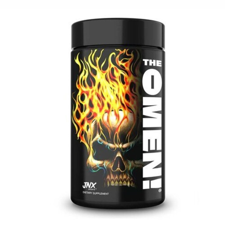 JNX Sports Omen! Set 100 capsule vegetale, 300mg cafeina, 50% acizi clorogenici, pentru femei